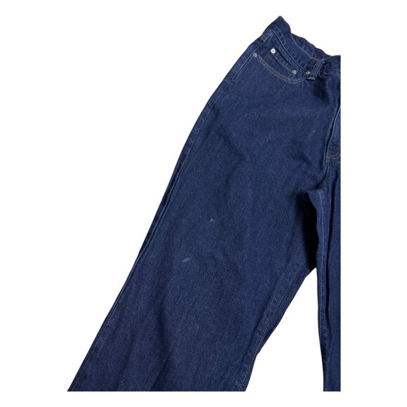 LL BEAN Heavy Duty Denim Vintage Y2K Casual Straight Jeans Mens 36x29 - Picture 7 of 7